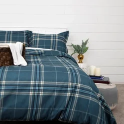Southshore Fine Living Vilano Plaid Oversized Down Alternative Comforter Set -Laura Ashley Shop GUEST 00620862 2830 4592 87d9 6492a624ed49