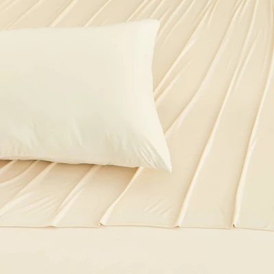 Performance Microfiber Solid Sheet Set - Isla Jade 4 Performance Microfiber Solid Sheet Set - Isla Jade - Image 2