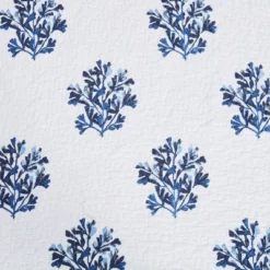 C&F Home Blue Coast Shells Standard Sham -Laura Ashley Shop GUEST 040c56dc 0c29 4d6a ae79 6797c90be84b