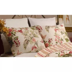 Greenland Home Fashions Butterflies Multi Standard Sham, 20x26 Inches