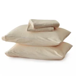 Great Bay Home Heathered Melange T-Shirt Jersey Knit Cotton Sheet Set -Laura Ashley Shop GUEST 086d4522 21be 463e 9dab d375eed52462