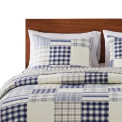 Napa Quilted Reversible Pillow Sham Blue By Greenland Home Fashions -Laura Ashley Shop GUEST 0b4df8b2 2d7b 43bc 921d 05cb4a8a800f