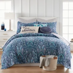 Bellamy Teal Standard Sham Set - Two Standard Shams - Levtex Home -Laura Ashley Shop GUEST 0ece77cb 2581 427e b291 6ab72e35bf38