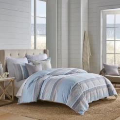 Santander Comforter Set - Blue, Grey & White - Levtex Home 11 Santander Comforter Set - Blue, Grey & White - Levtex Home -Laura Ashley Shop GUEST 108611a5 21ef 4131 b30f f44760b86e1a