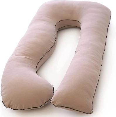 PharMeDoc Pregnancy Pillow, U-Shape Full Body Maternity Pillow, Jersey Cotton Cover 18 PharMeDoc Pregnancy Pillow, U-Shape Full Body Maternity Pillow, Jersey Cotton Cover - Image 16