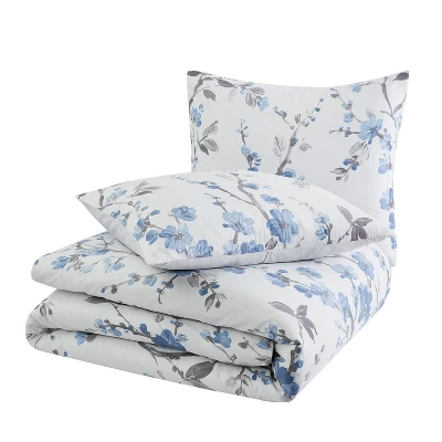 Kasumi Floral Duvet Cover Set - Cannon 4 Kasumi Floral Duvet Cover Set - Cannon - Image 2