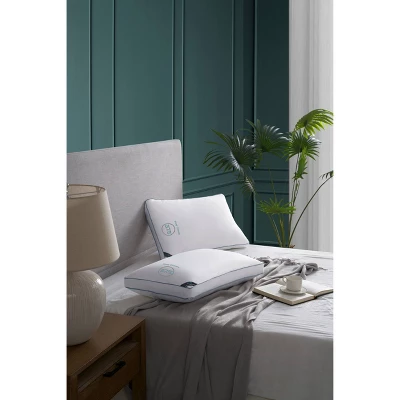 Sleep Climate King Firm/Extra Firm 300 Thread Count Machine Washable Down Alternative Pillow With 2" Gusset 3 Sleep Climate King Firm/Extra Firm 300 Thread Count Machine Washable Down Alternative Pillow With 2" Gusset