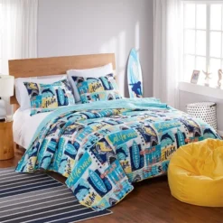 Greenland Home Fashions Wave Rider 2005BS Sham Standard, 20X26
