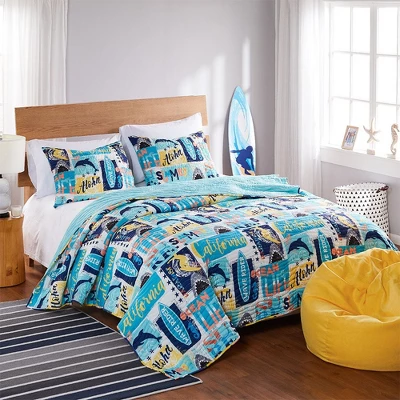 Greenland Home Fashions Wave Rider 2005BS Sham Standard, 20X26 3 Greenland Home Fashions Wave Rider 2005BS Sham Standard, 20X26