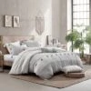 Peri Home 3pc Panama Stripe Comforter Set Light Gray -Laura Ashley Shop GUEST 1ad685a2 db6b 430f 8e9c 03de83f76951