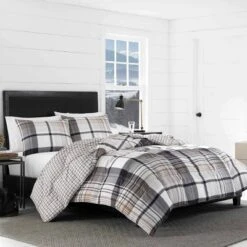 Plaid Normandy Reversible Comforter Set - Eddie Bauer -Laura Ashley Shop GUEST 22aa04cd ef51 4e7e a729 09ecfd6a535a