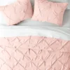 Pinch Pleat Textured 3 Piece Duvet Cover Set, Pintuck Design, Ultra Soft, Easy Care - Becky Cameron -Laura Ashley Shop GUEST 270fc198 ea84 4d92 b333 703a609a985a