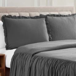 Sweet Home Collection | Microfiber Ruffled Bedspread & Sham Set -Laura Ashley Shop GUEST 27867244 b9d1 483b aee2 30100e3b7cd7