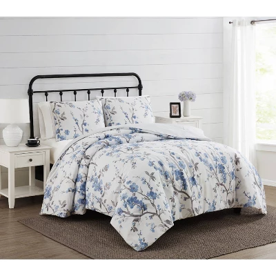 Kasumi Floral Duvet Cover Set - Cannon 7 Kasumi Floral Duvet Cover Set - Cannon - Image 5