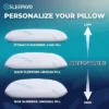 Sleepavo Adjustable Shredded Memory Foam Pillows Queen Size Set Of 2 - Extra Soft Cooling Bed Pillows For Sleeping - Comfy Cool - 2 Pack Pillow -Laura Ashley Shop GUEST 2a6d58e1 0faa 4c35 a5be 230e6f03acc5