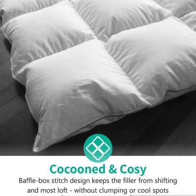 APSMILE Luxurious Feathers Down Duvet Insert Comforter 4 APSMILE Luxurious Feathers Down Duvet Insert Comforter - Image 2