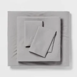 Stripe Microfiber Reversible Comforter & Sheet Set Gray - Room Essentials™ -Laura Ashley Shop GUEST 2ee2ccc5 7a6d 4fb8 bbe2 72b632973d4c