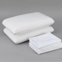 FONTOI Bedding Bundle King: Memory Foam Pillows, Sheet Set, Mattress Protector, White, 76"*16"*80" -Laura Ashley Shop GUEST 30a4f35e 5a99 4c45 8387 cfd103695799 1