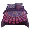 PiccoCasa Polyester Bohemian Duvet Cover Sets 5 Pcs With 2 Pillowcases Queen Purple -Laura Ashley Shop GUEST 30d8cda4 156a 4206 a6ab 3a89519a4a7e