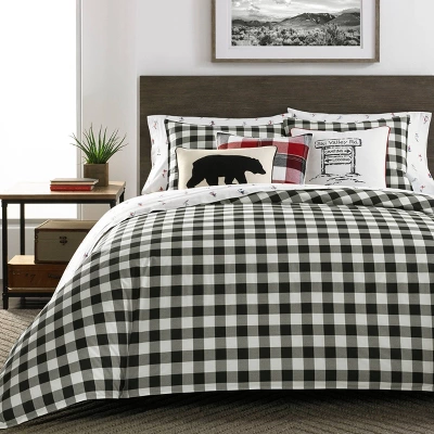 Mountain Plaid Reversible Comforter Set - Eddie Bauer 4 Mountain Plaid Reversible Comforter Set - Eddie Bauer - Image 2