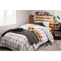 Reversible Microfiber Grid Comforter - Room Essentials™ 13 Reversible Microfiber Grid Comforter - Room Essentials™ -Laura Ashley Shop GUEST 3461f2cc 3d8d 40ee b98b 17a6275dab4d