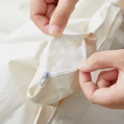 Puredown Pleat Organic Cotton White Goose Down Comforter Duvet Insert -Laura Ashley Shop GUEST 3ca45480 c2dd 4102 b4f0 46cfab4cc407