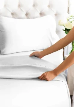 4 Piece Sheet Set 100% Cotton 1000 Thread Count - CGK Linens -Laura Ashley Shop GUEST 43dc68c3 1336 4c08 81cb 1ad2cf54d627