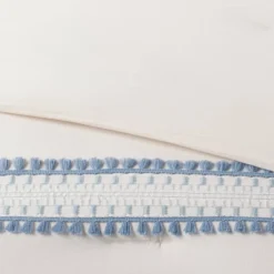 12pc Embroidered Fringe Stripe With Tassels Comforter & Sheet Bedding Set - Threshold™ -Laura Ashley Shop GUEST 443f5997 1107 4e72 b1b1 7852d0cd6908