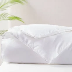 Cotton Sateen Down Alternative Comforter Level 1 Warm 3M Thinsulate Year Round Warmth (Twin) White -Laura Ashley Shop GUEST 493a672c 5833 4b8f 9170 c768dbedd1d6