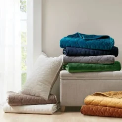 Madison Park Mercer Faux Velvet Reversible Coverlet Set 18 Madison Park Mercer Faux Velvet Reversible Coverlet Set -Laura Ashley Shop GUEST 4ba376a6 4d98 4c75 8efb bcc2add95964