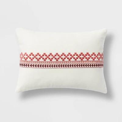 8pc Stripe Boho Comforter Set Mauve - Threshold™ 8 8pc Stripe Boho Comforter Set Mauve - Threshold™ - Image 6