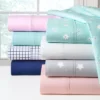 Pointehaven 200 Thread Count Combed Cotton Percale Sheet Set -Laura Ashley Shop GUEST 4f205633 a483 4b69 b4f8 addaa40f06fa