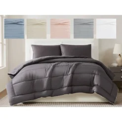 Christian Siriano 3pc Full/Queen Cotton Sateen Comforter Set Gray -Laura Ashley Shop GUEST 50f9b689 36e1 4135 b18c 8a1de8b53725