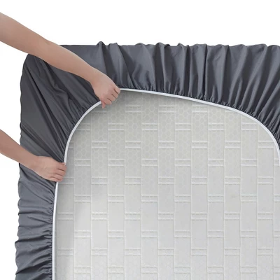 Nestl Double Brushed Microfiber Bed Sheet Set 5 Nestl Double Brushed Microfiber Bed Sheet Set - Image 3