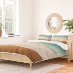 Bree Madden Ombre Beach Lightweight Duvet Cover - Deny Designs®