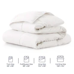 Peace Nest White Goose Down Comforter Duvet Insert Soft 360 Thread Count Fabric -Laura Ashley Shop GUEST 56501352 1dc4 4ee8 b4c7 56f63b2f09e4