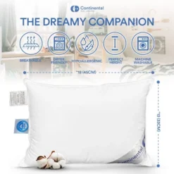 Continental Bedding Toddler Pillow Polyester Filled 13x18 Inch Pack Of 1 -Laura Ashley Shop GUEST 5ea9f324 53d7 4675 bc10 beefe562e353