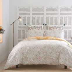 Landour Reversible Percale Cotton Comforter Set Yellow - Heirlooms Of India -Laura Ashley Shop GUEST 5fb639c6 763f 4f06 b0e0 94646b4cd2eb