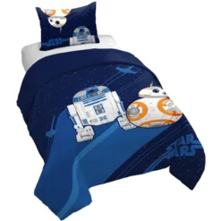 Saturday Park Star Wars Droids 100% Organic Cotton Duvet Cover & Sham Set -Laura Ashley Shop GUEST 6278c095 fe12 447a a9ab 0b793329ebf8