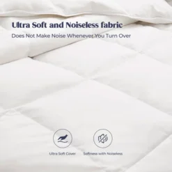 Peace Nest White Goose Down Comforter Duvet Insert Soft 360 Thread Count Fabric -Laura Ashley Shop GUEST 643eb1b0 813b 42e2 ac4b c63a5a06be23