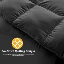 Hyleory Gray Twin All Season Warmth Down Comforter, Baffle Box Craft, Fluffy Soft & Warm 9 Hyleory Gray Twin All Season Warmth Down Comforter, Baffle Box Craft, Fluffy Soft & Warm -Laura Ashley Shop GUEST 67c7df1e 8960 445f 8686 832333e29fb8 1