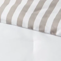 Stripe Microfiber Reversible Comforter & Sheet Set Gray - Room Essentials™ -Laura Ashley Shop GUEST 6816d8aa 726a 4d37 9b37 18aafff03261