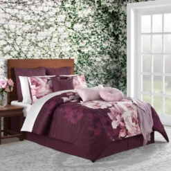 14pc King Liana Comforter Set Plum Purple - Lanwood Home -Laura Ashley Shop GUEST 694a60df d77d 467c bcb7 6c62507e9bb6
