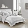 Chic Home Gibson Comforter Set Striped Hotel Collection Design Bed In A Bag Bedding - 9 Piece - Grey 2 Chic Home Gibson Comforter Set Striped Hotel Collection Design Bed In A Bag Bedding - 9 Piece - Grey -Laura Ashley Shop GUEST 6f0a12ce 872a 4fcc 9271 a11daa1de6cc