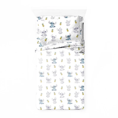 Saturday Park Disney Lilo & Stitch Watercolor Vibes 100% Organic Cotton Bed Set 5 Saturday Park Disney Lilo & Stitch Watercolor Vibes 100% Organic Cotton Bed Set - Image 3