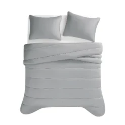 Christian Siriano 3pc Full/Queen Cotton Sateen Comforter Set Gray -Laura Ashley Shop GUEST 71d27f8a 18d5 4439 8fe0 2601a423c638