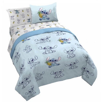 Saturday Park Disney Lilo & Stitch Watercolor Vibes 100% Organic Cotton Bed Set 12 Saturday Park Disney Lilo & Stitch Watercolor Vibes 100% Organic Cotton Bed Set - Image 10