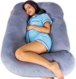 PharMeDoc Pregnancy Pillow, U-Shape Full Body Maternity Pillow, Jersey Cotton Cover 33 PharMeDoc Pregnancy Pillow, U-Shape Full Body Maternity Pillow, Jersey Cotton Cover -Laura Ashley Shop GUEST 784cddb9 00b7 413c 8840 bebefc1d4b9a