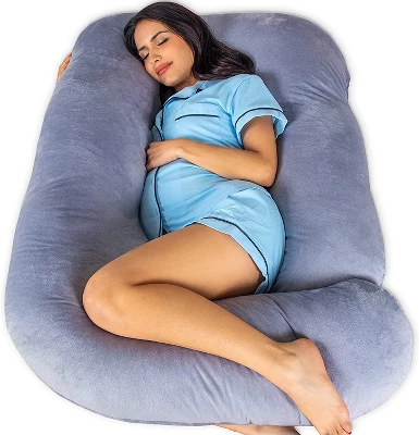 PharMeDoc Pregnancy Pillow, U-Shape Full Body Maternity Pillow, Jersey Cotton Cover 17 PharMeDoc Pregnancy Pillow, U-Shape Full Body Maternity Pillow, Jersey Cotton Cover - Image 15