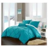 Whitley Pinch Pleated & Ruffled 8 Piece Duvet Cover Set - Chic Home Design